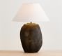 Saratoga Rustic Glass Table Lamp (22")
