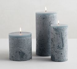 Timber Scented Pillar Candles - Blackberry Yuzu