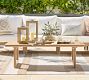 Woodside Eucalyptus Rectangular Outdoor Coffee Table (52")