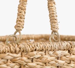 Woven Stair Basket With Handles