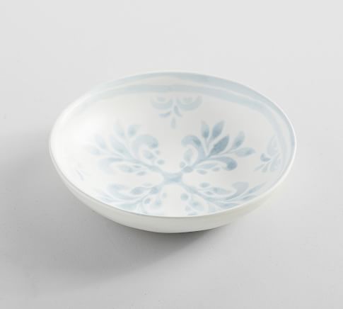 Chambray Tile Stoneware Soup Bowls, Set of 4