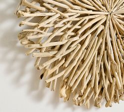 Round Driftwood Panel