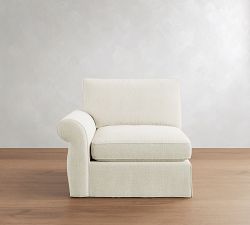 Pearce Roll Arm Deep Seat Sectional Component Replacent Slipcovers