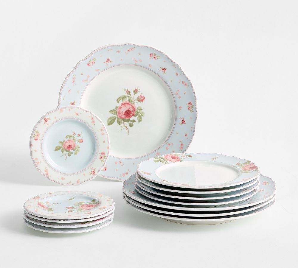 LoveShackFancy Garden Floral Dinnerware Set