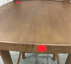 Open Box: Cline Swivel Counter Stool (24") - Antique Umber