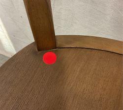 Open Box: Cline Swivel Counter Stool (24") - Antique Umber