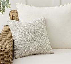 Open Box: Performance Boucle Outdoor Pillow, 18" -  Sand