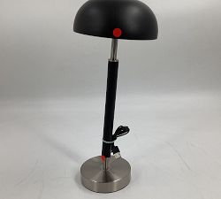 Open Box: Ronnie Wireless Touch Metal Table Lamp (15") - Black