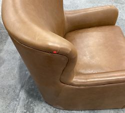 Open Box: Willem Leather Chair - Vintage Caramel