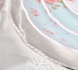 LoveShackFancy Stainless Steel Charger Plates - Set of 4