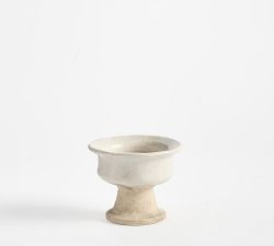 French Glaze Candle Holder