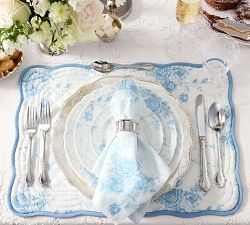 LoveShackFancy Cotton Rose Napkins - Set of 4