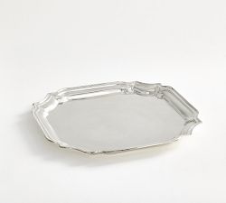 LoveShackFancy Silver Champagne Serving Tray
