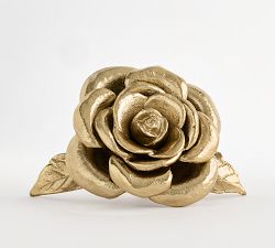 LoveShackFancy Brass Rose Object - Thumbnail 2