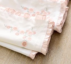 LoveShackFancy Floral Embroidered Lace Napkins - Set of 4