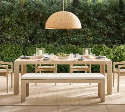 Aptos Outdoor Dining Bench (67")