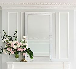 LoveShackFancy Cut Glass Mirror