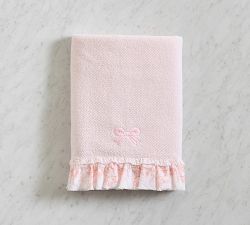 LoveShackFancy Ruffle Bow Towel - Thumbnail 5