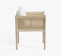 Marina Cane Outdoor Dining Armchair - Thumbnail 4