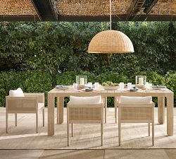 Marina Cane Outdoor Dining Armchair