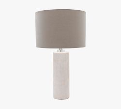 Erie Marble Table Lamp (26")