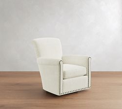 Irving Roll Arm Swivel Chair