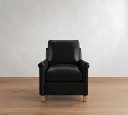 Tyler Roll Arm Leather Chair