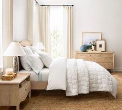 Addison Border Percale Pillowcases - Set of 2