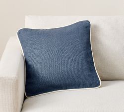 Everyday Linen Piped Pillow
