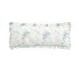 LoveShackFancy Blue Rose Ruffle Filled Lumbar Pillow