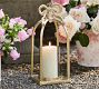 LoveShackFancy Figural Brass Ribbon Lantern