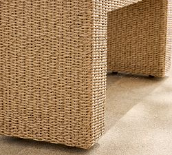 Kostas Wicker Outdoor Console Table (60")