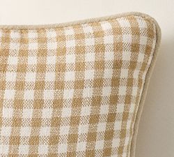 Blaine Check Outdoor Pillow