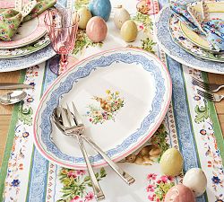 Botanical Stoneware Serving Platter