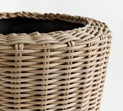 Monterey Woven Round Planters