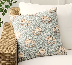 Bloom Reversible Floral Outdoor Pillow