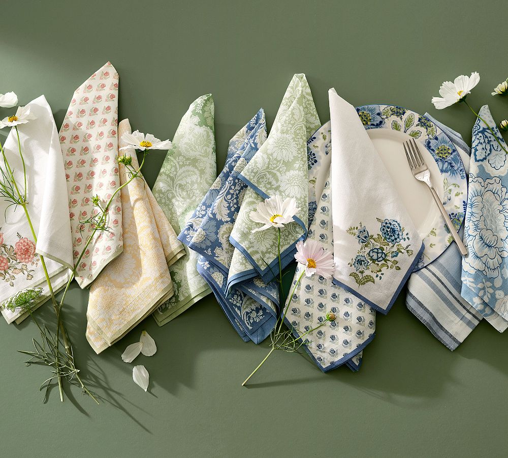 Kravet Cotton Napkins - Mixed Set of 4