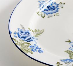 Kravet Rosehill Stoneware Oval Serving Platter