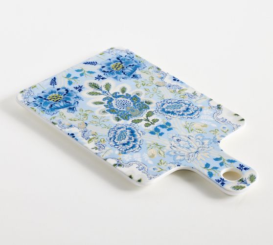 Pottery Barn Kravet Arboretum Stoneware Cheese Board