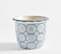Kravet Medallion Cachepots