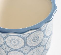 Kravet Medallion Cachepots