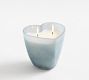 Frosted Glass Heart Candle