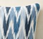 Kravet Reversible Ikat Lumbar Outdoor Pillow