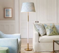 Reese Floor Lamp with Kravet Shade (50")