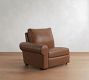 Build Your Own Big Sur Roll Arm Leather Power Reclining Sectional