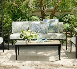 Ellis Metal Outdoor Sofa (76")