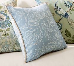 Kravet Rose Toile Reversible Pillow