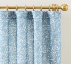 Kravet Rose Toile Curtain