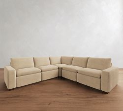 Westlake Leather Power Reclining L-Shaped Sectional (121")