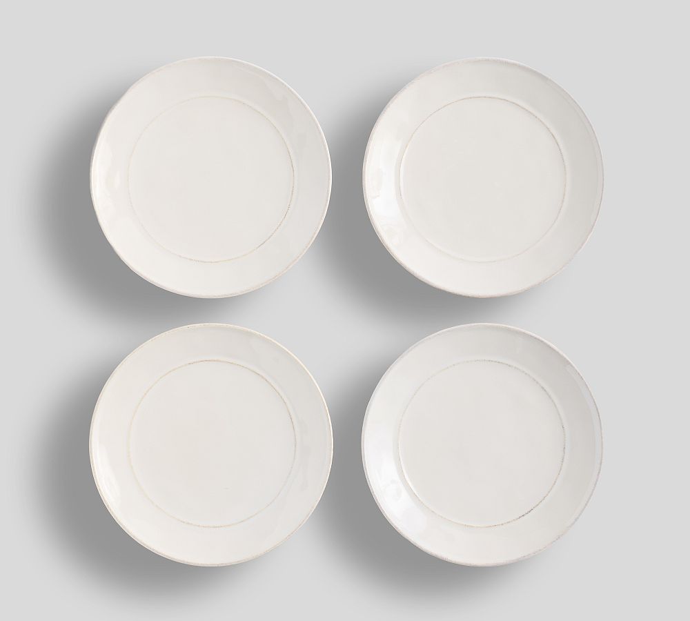Cambria Handcrafted Stoneware Appetizer Plates - Set of 4